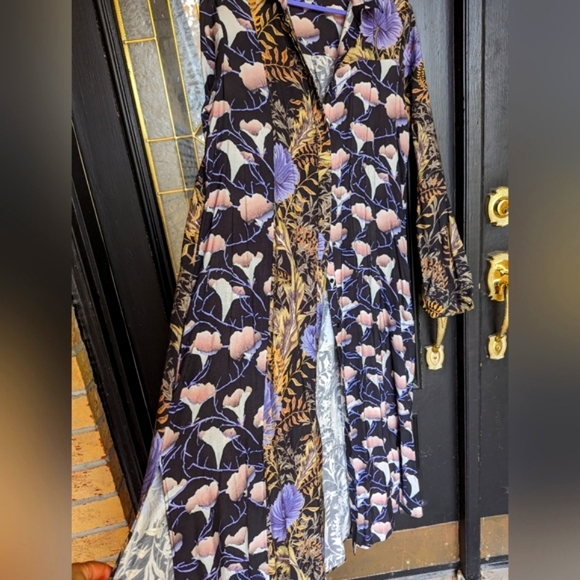 H&M Long Floral Dress/Duster - Picture 5 of 6